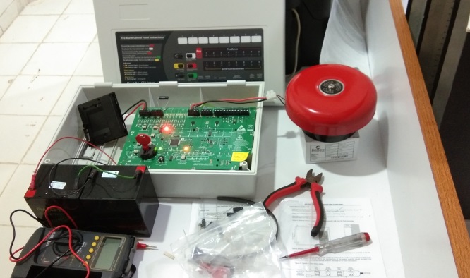Pemasangan Fire Alarm System di PT. Ewaysindo Makmur